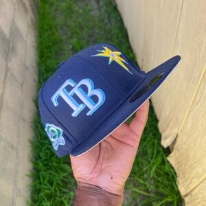 TAMPA BAY DEVIL RAYS FITTED HAT 7 FITTEDS